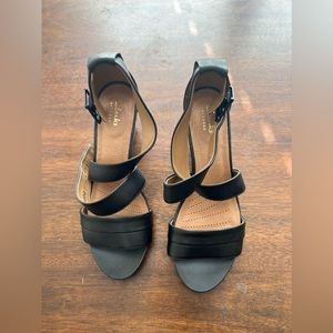 Clarks Wedge Sandals